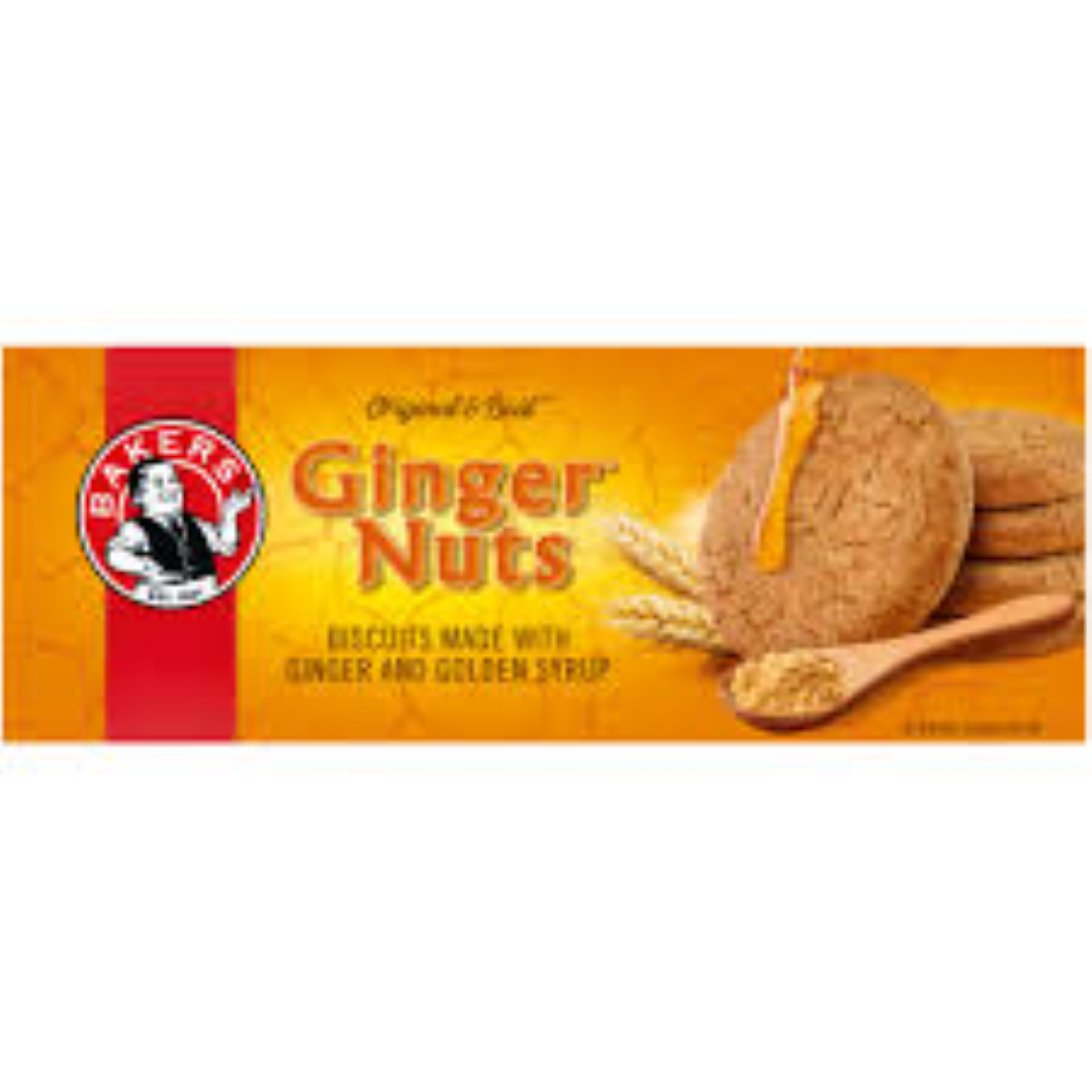 MILLBAKERS GINGER NUTS COOKIES 200G